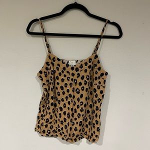 A New Day Leopard Tank Top - XS